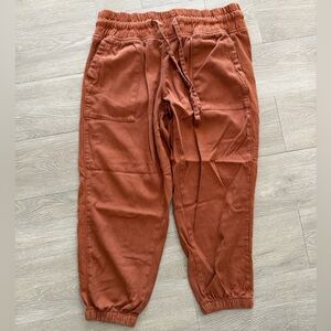 Rust Jogger Pants size M